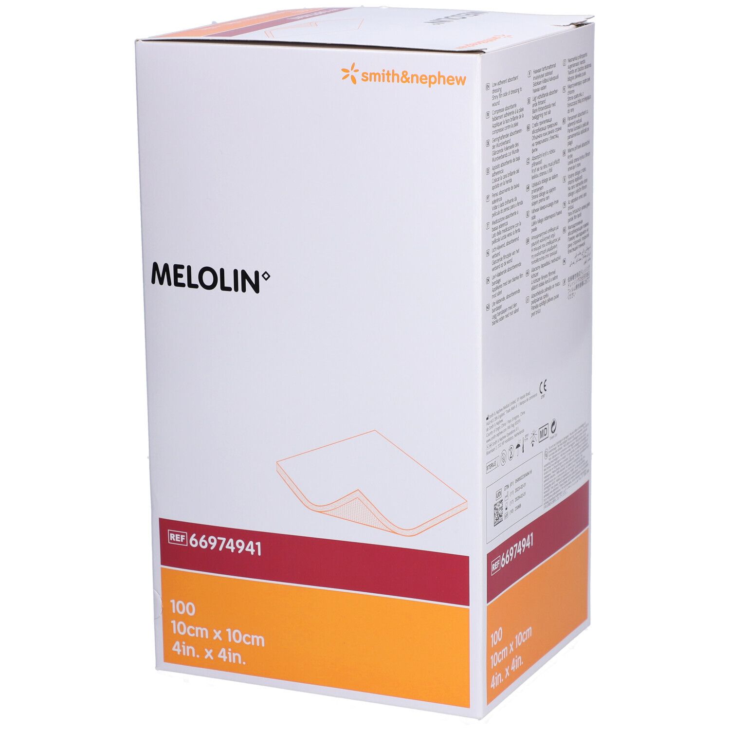 smith & nephew MELOLIN Wundauflage 10 x 10 cm