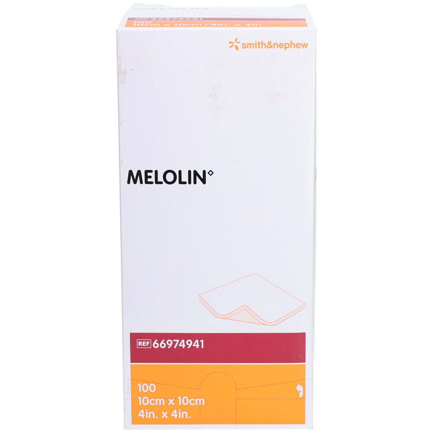 smith & nephew MELOLIN Wundauflage 10 x 10 cm