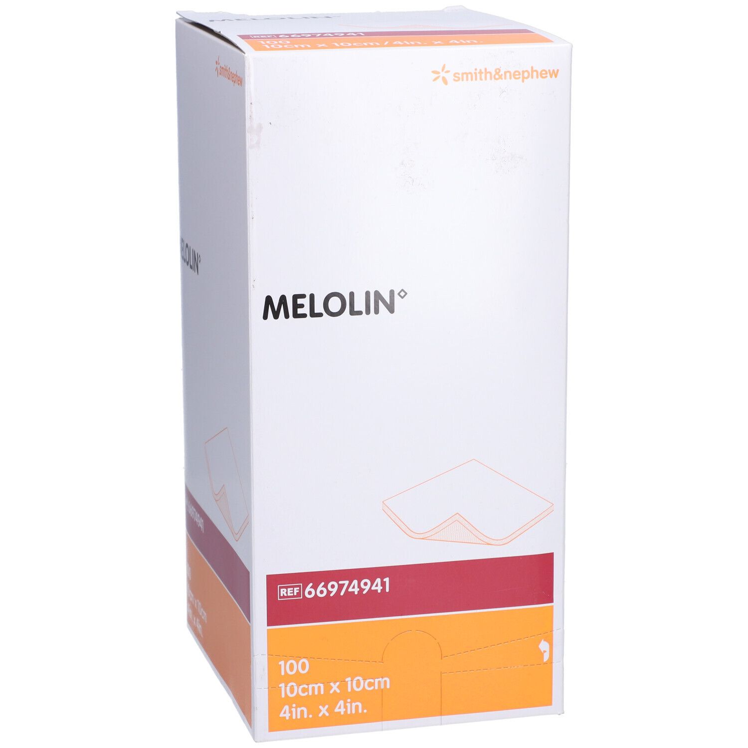 smith & nephew MELOLIN Wundauflage 10 x 10 cm