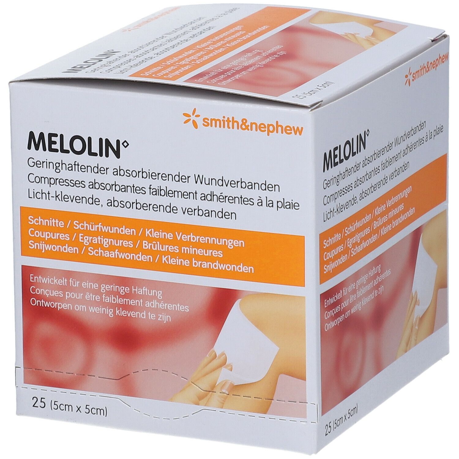 Melolin® Compresse Stérile 5 x 5 cm