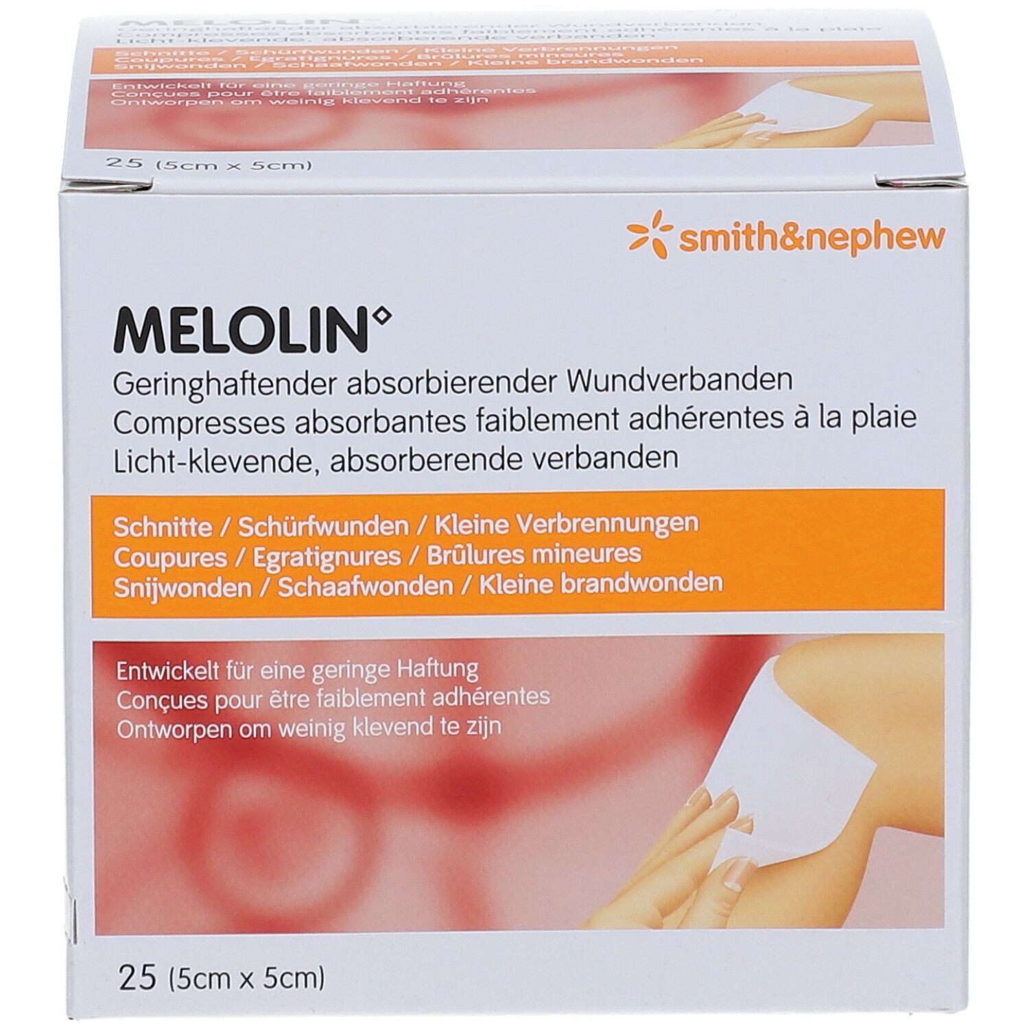 Melolin® Compresse Stérile 5 x 5 cm