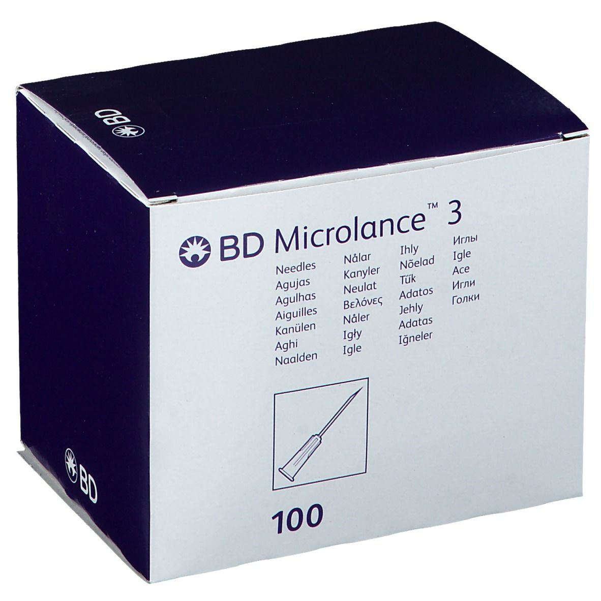 BD Microlance™ 3 27 G 3/4 0,4 x 19 mm