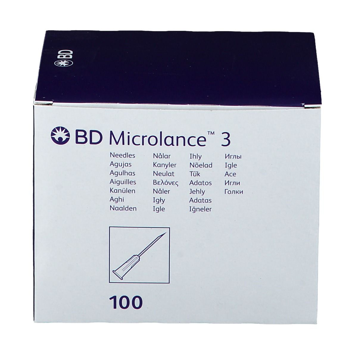 BD Microlance™ 3 27 G 3/4 0,4 x 19 mm