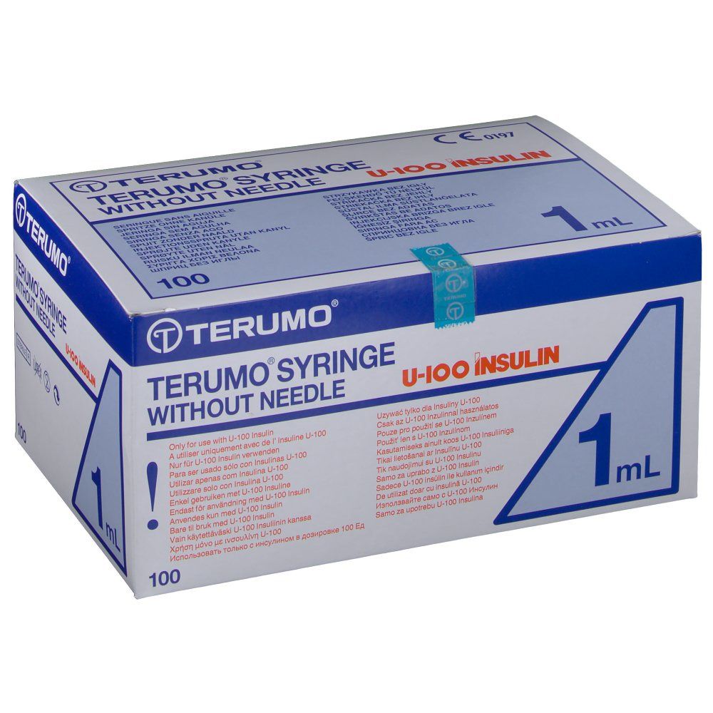 TERUMO® U-100 Insulin 1 ml SS+01H1