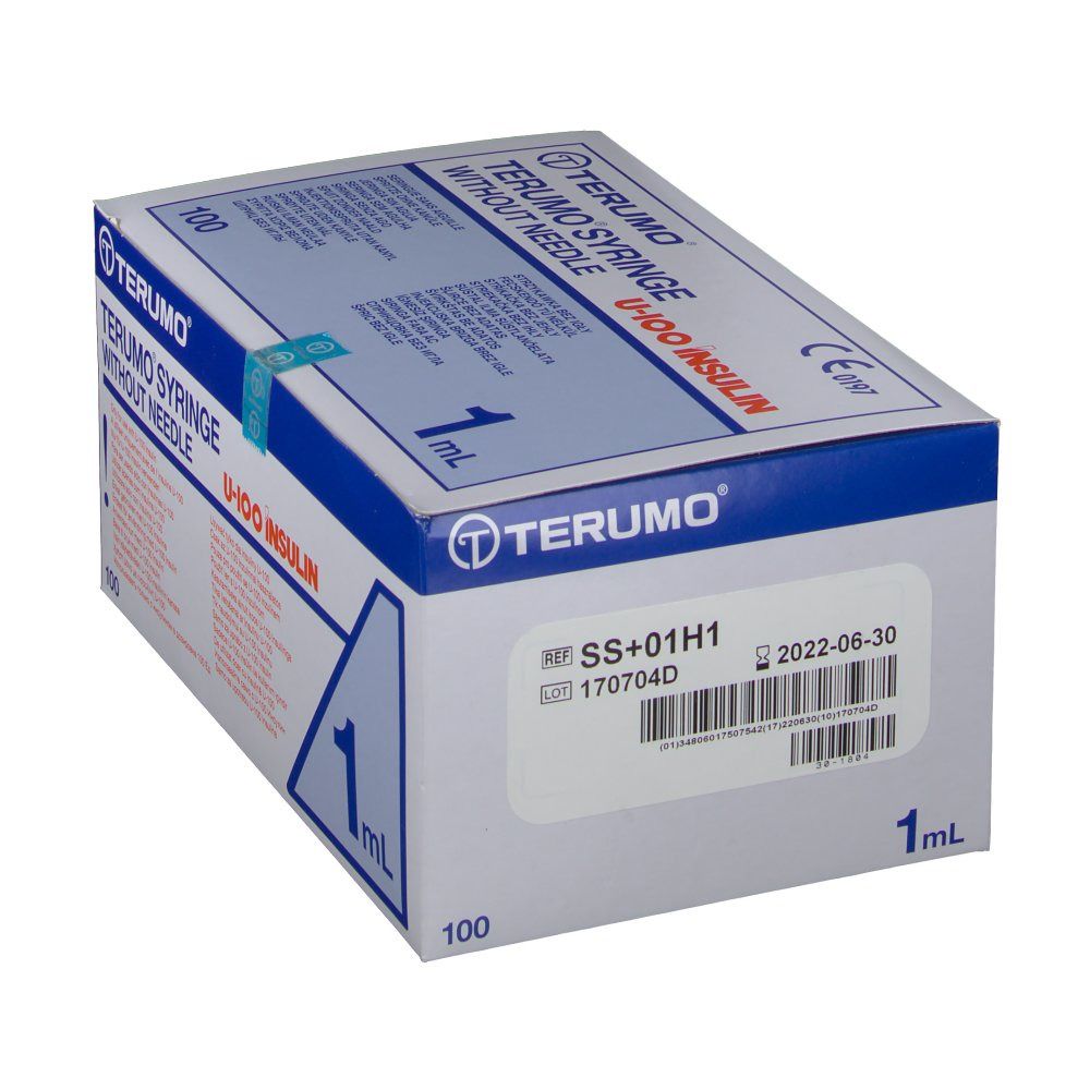 TERUMO® U-100 Insulin 1 ml SS+01H1