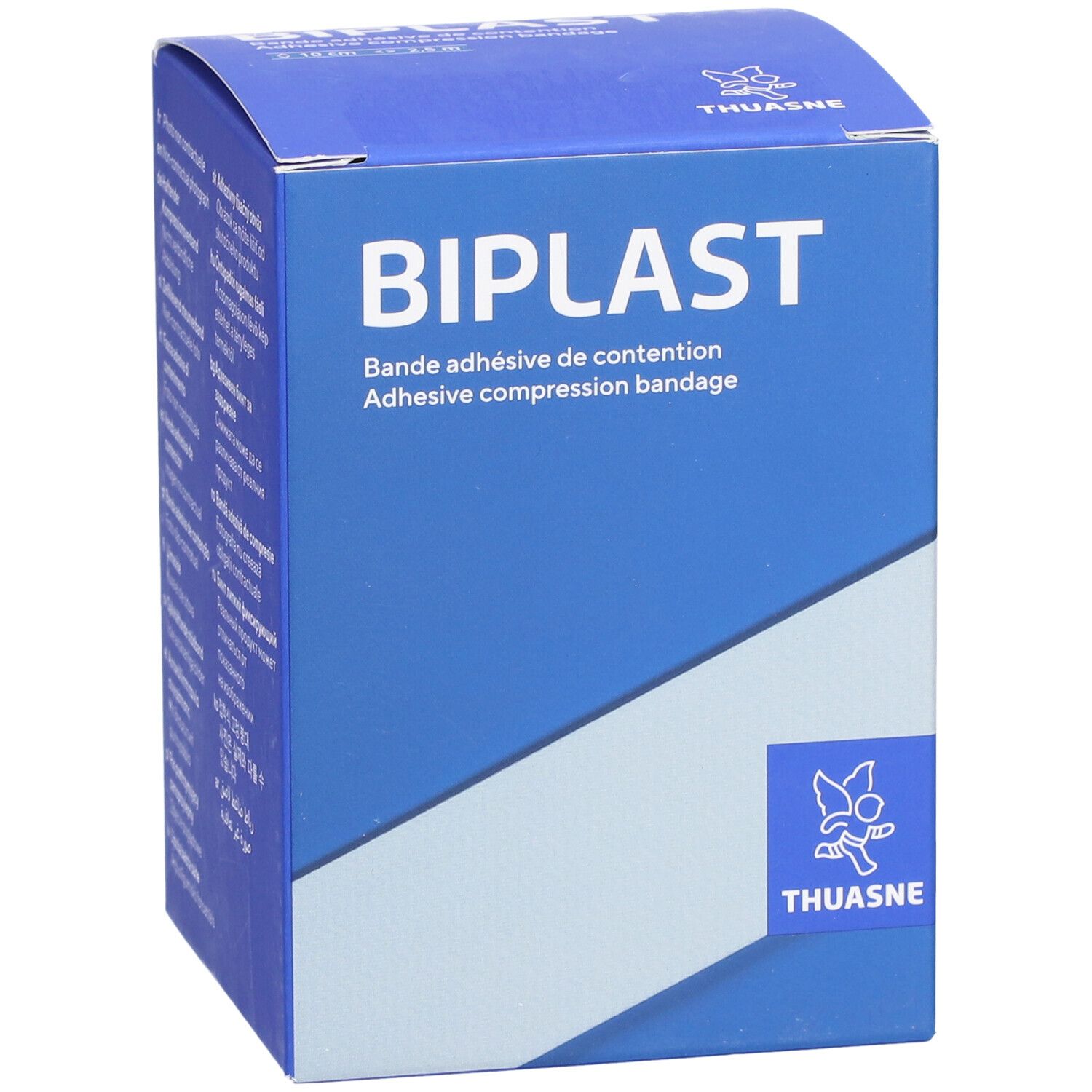 THUASNE Biplast Bande adhésive de contention Blanc 10 cm x 2.5 m