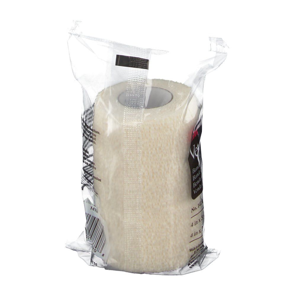 3M™ Vetrap™ Bande cohésive Blanc 10 cm x 4,5 m