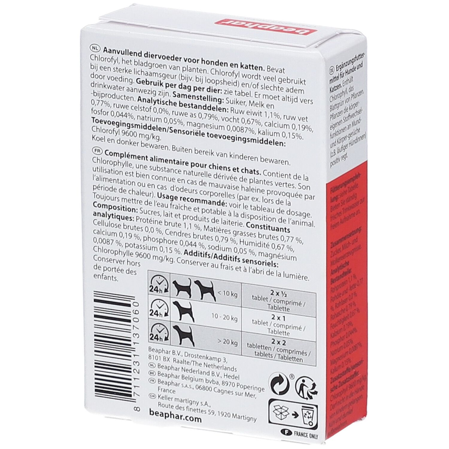 beaphar® Chlorophyll Tabletten