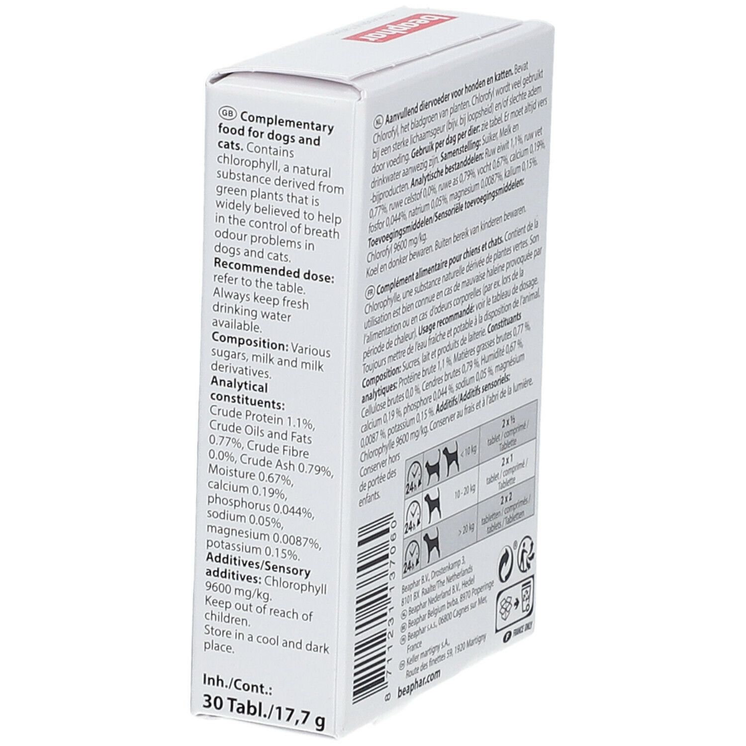 beaphar® Chlorophyll Tabletten