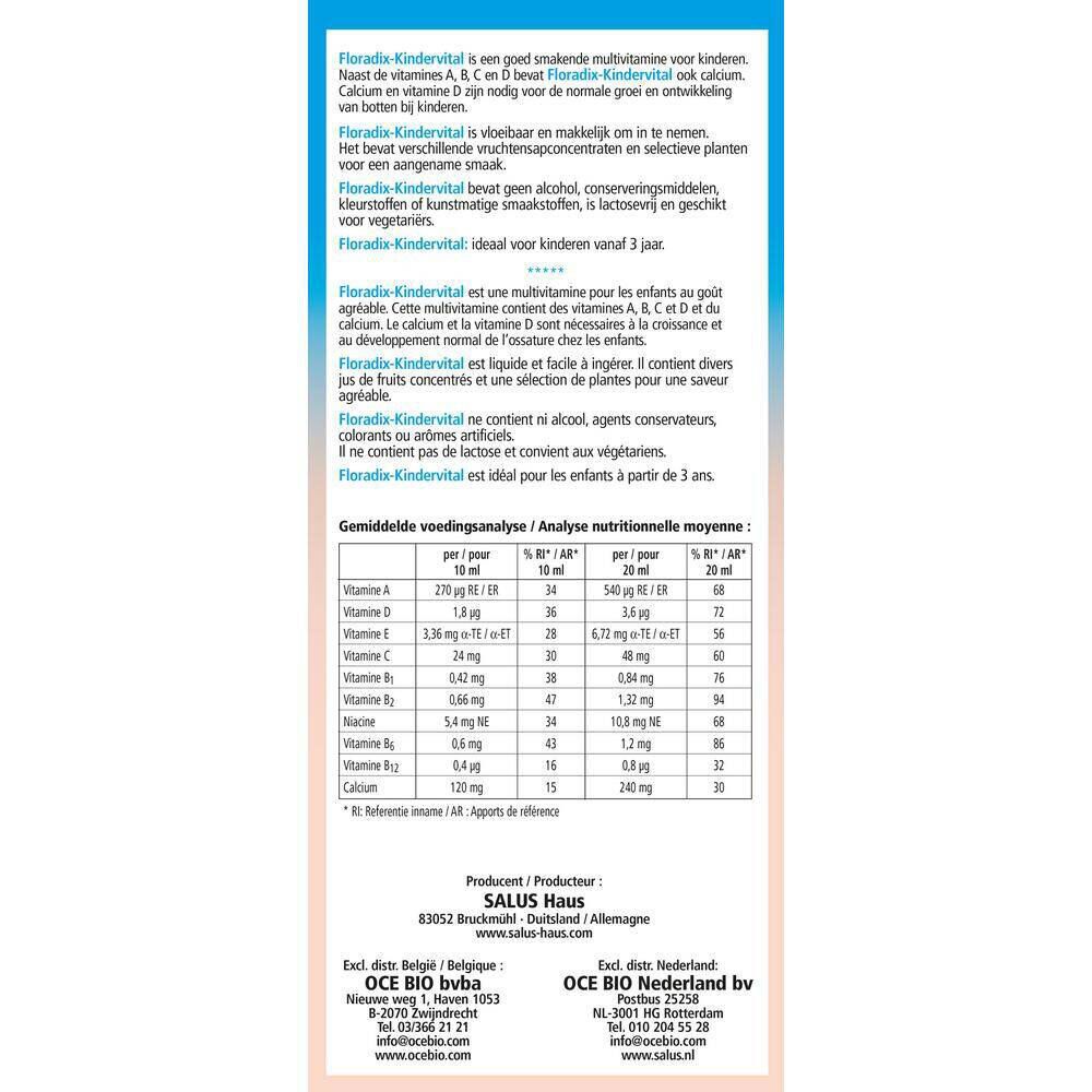 Salus FLORADIX® Kindervital Élixir