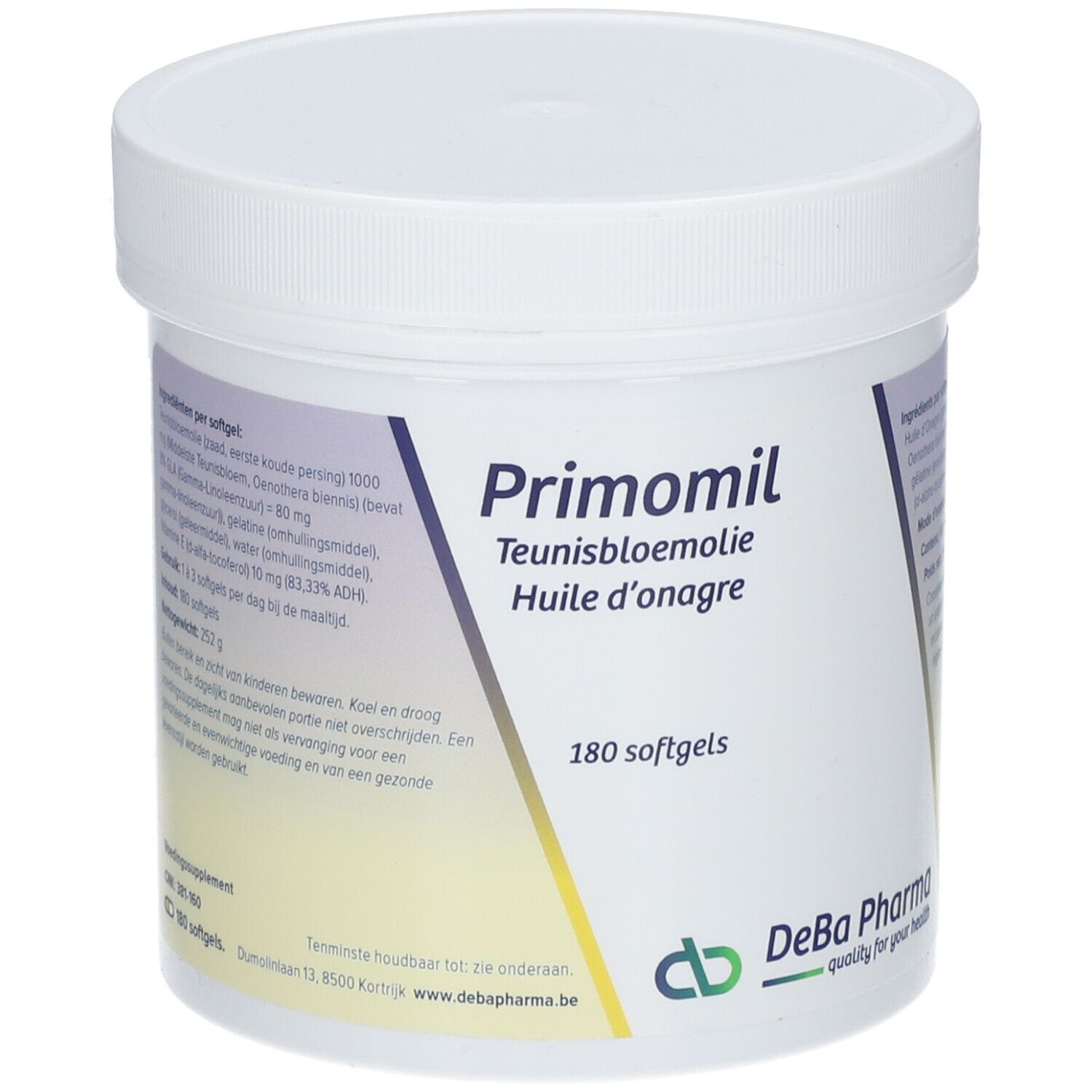 DeBa Primomil Huile d'Onagre 1000mg