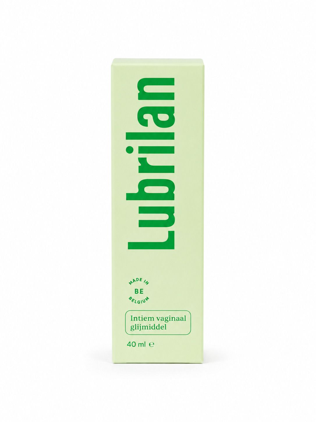 Lubrilan Intim-Gleitmittel, 40 ml, hergestellt in Belgien.