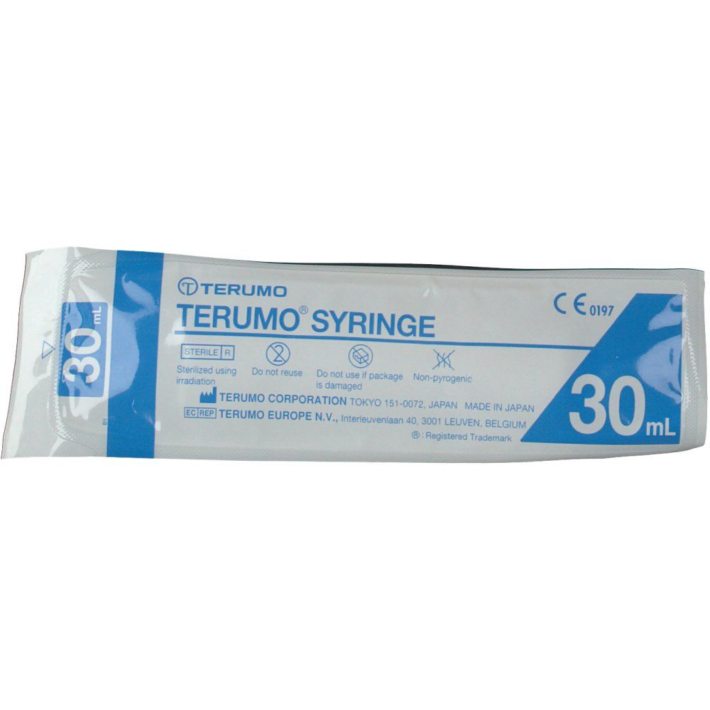 TERUMO® Einwegspritze 30 ml ohne Nadel Luer Ss-30ES