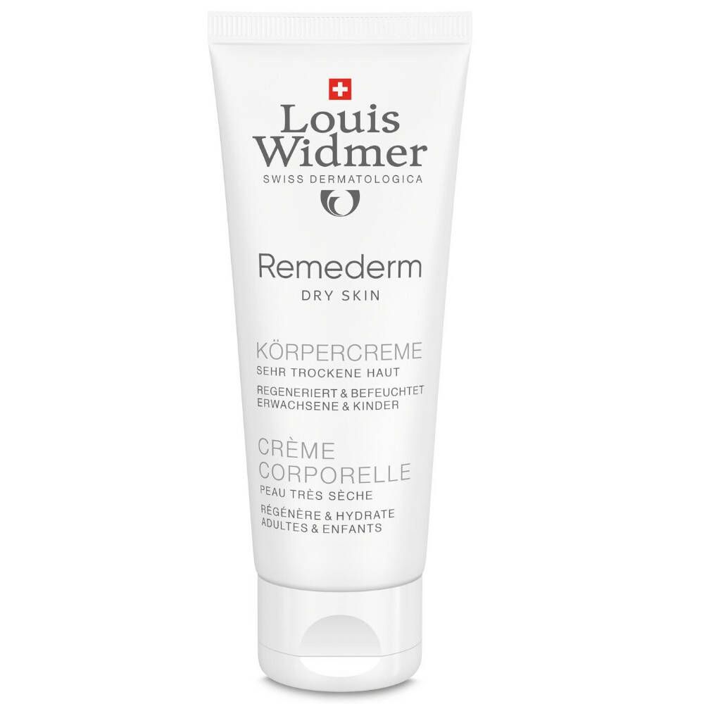 Louis Widmer Remederm Crème Corporelle sans parfum