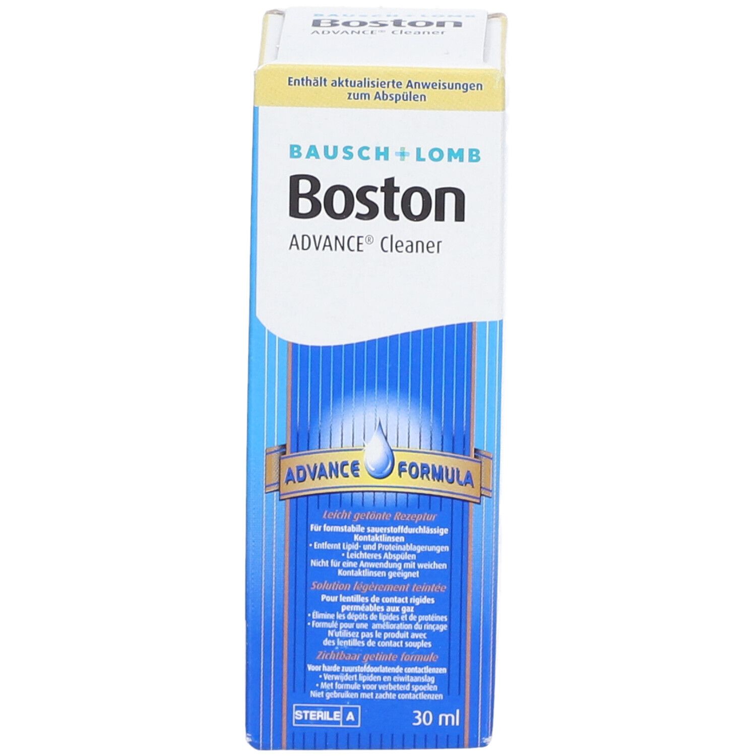 Boston® Cleaner Sichtbar eingefärbte Lösung