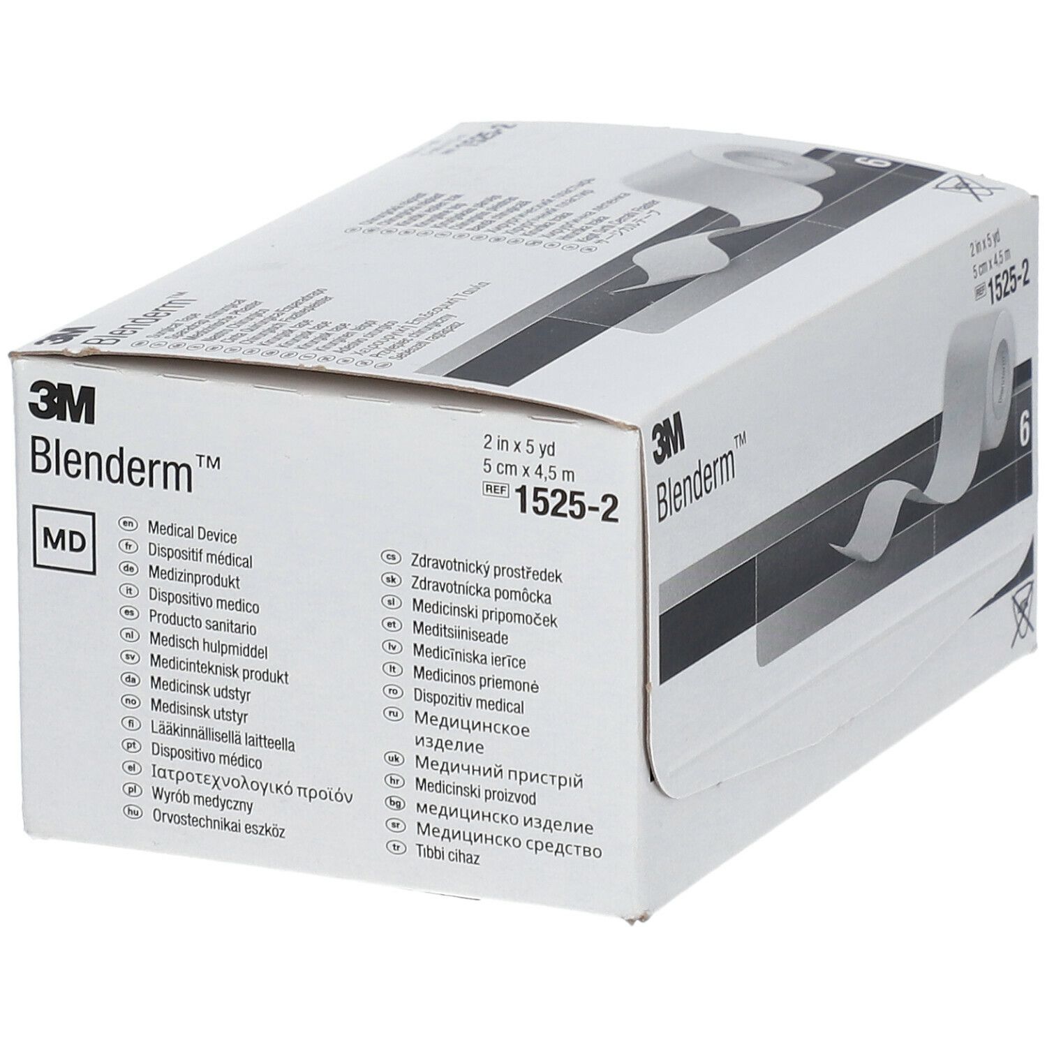 3M™ Blenderm™ Medizinische Pflaster hypoallergen 5 cm x 4,5 m