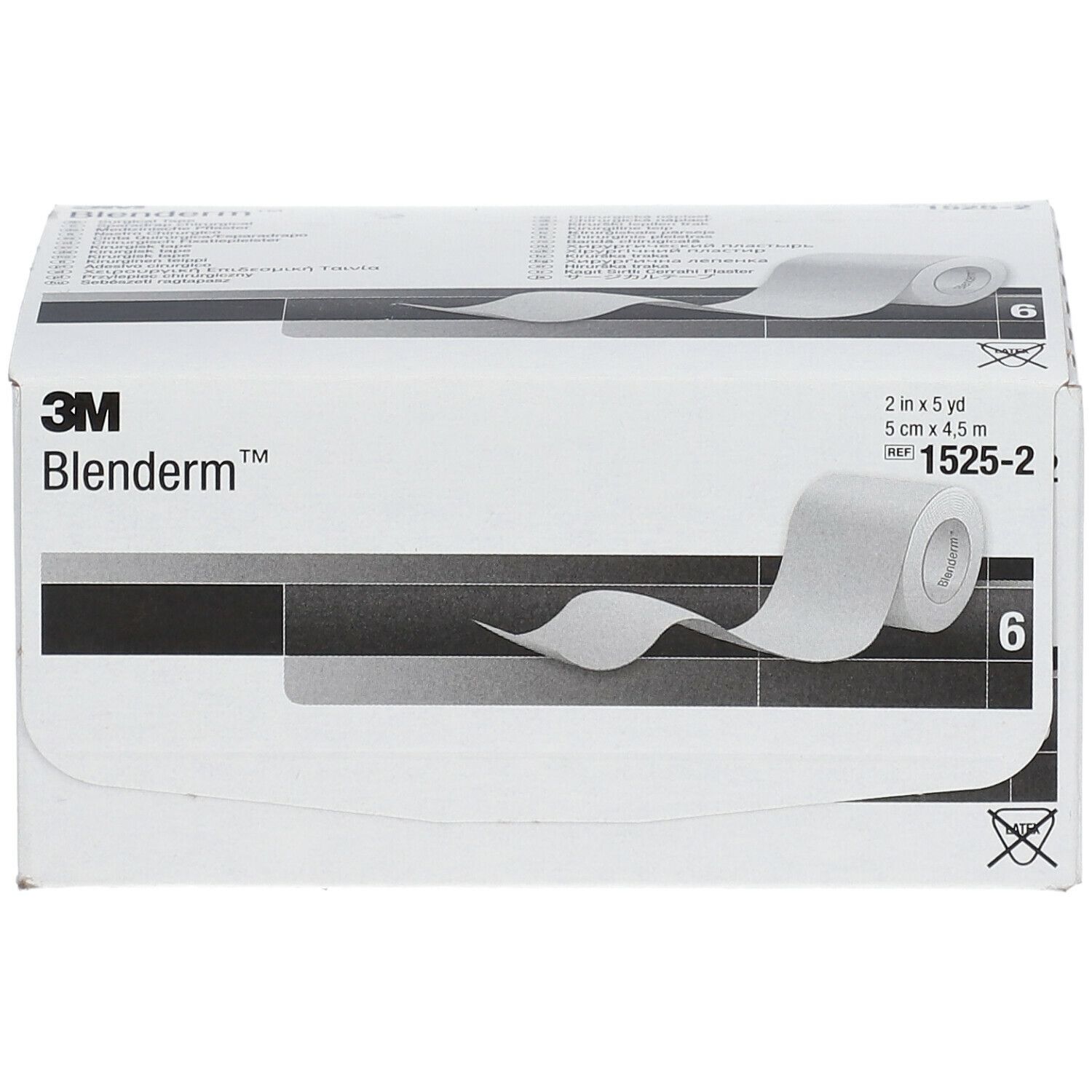 3M™ Blenderm™ Medizinische Pflaster hypoallergen 5 cm x 4,5 m