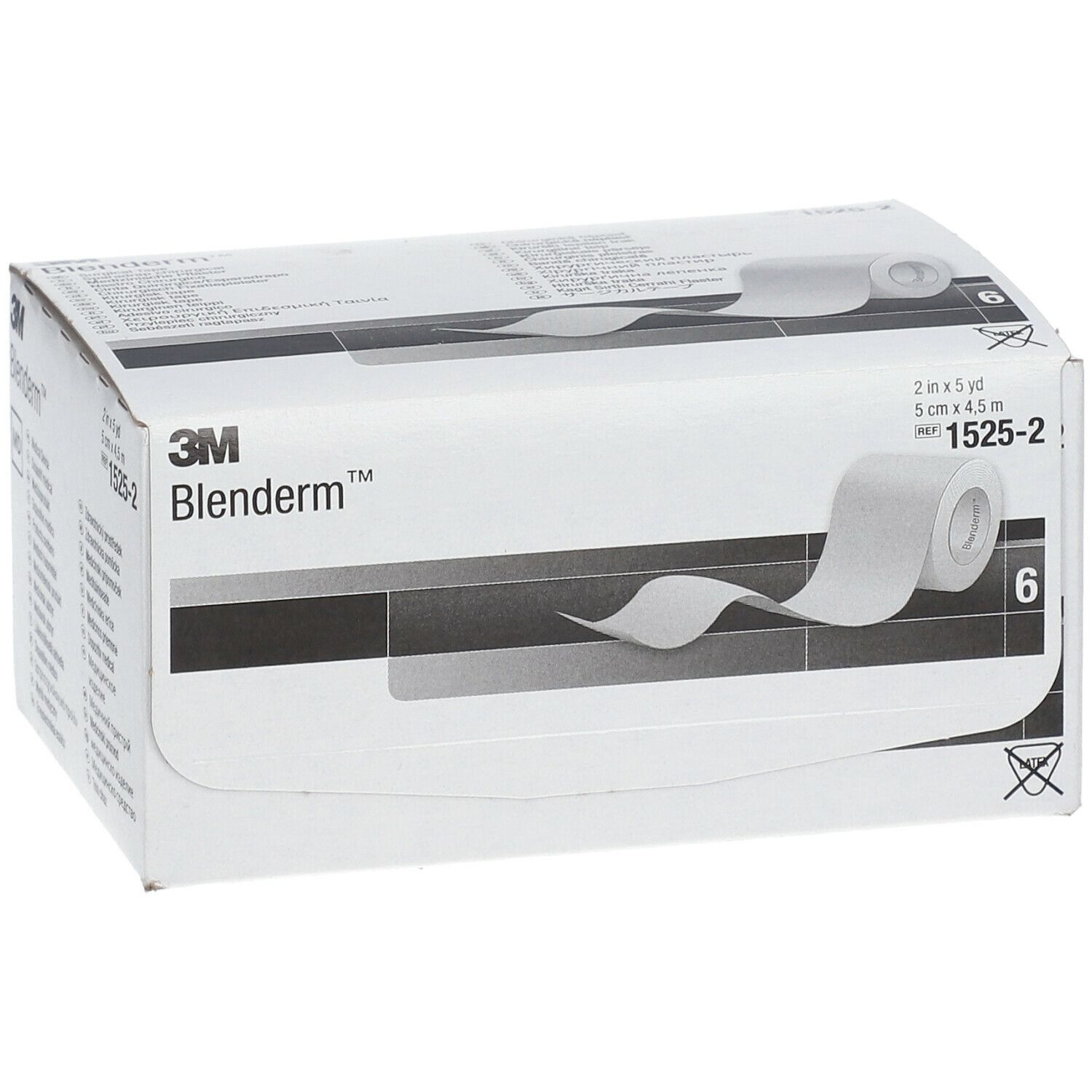 3M™ Blenderm™ Medizinische Pflaster hypoallergen 5 cm x 4,5 m