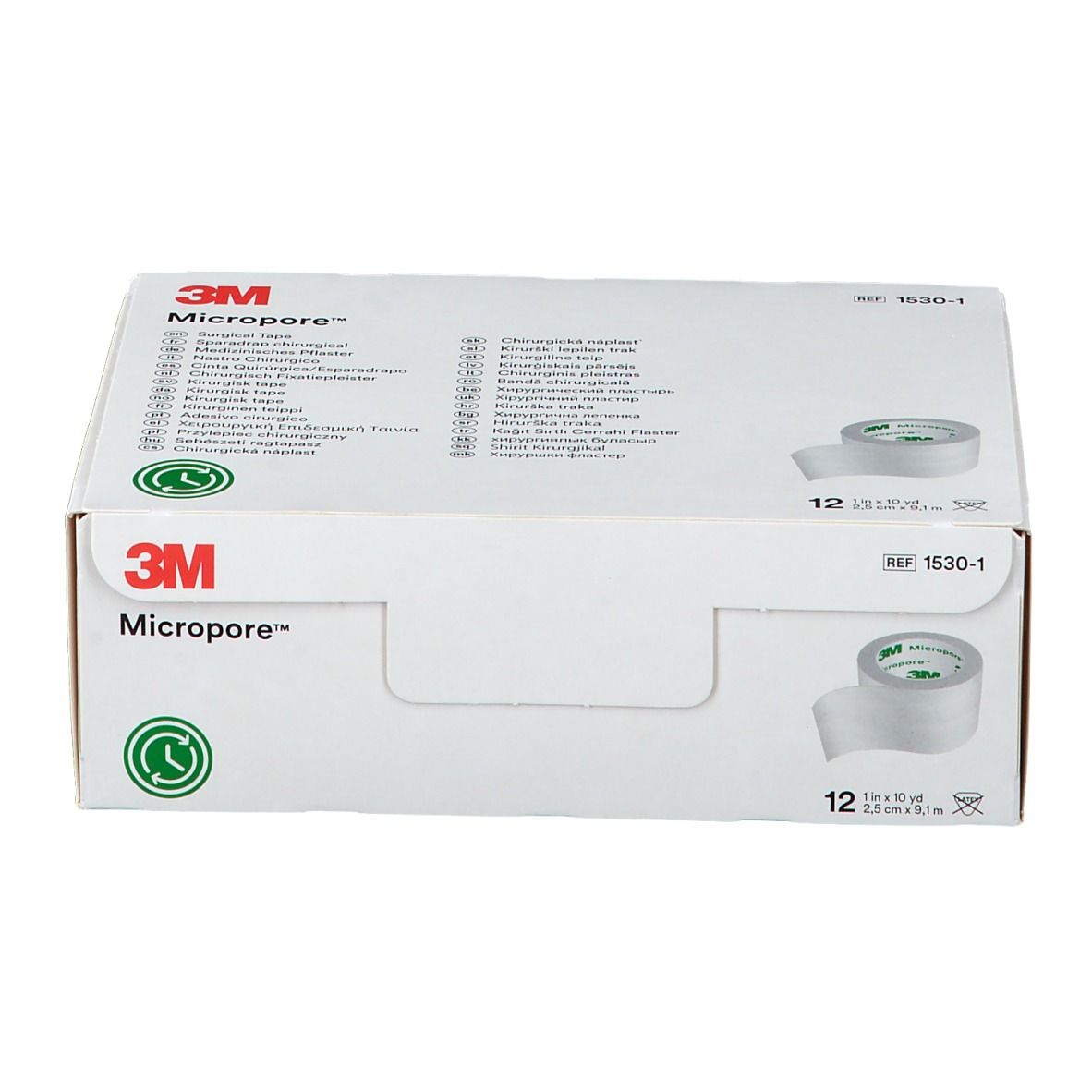 3M™ Micropore™ Sparadrap Chirurgical 2,5 cm x 9,1 m