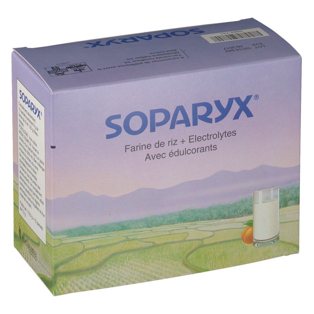 Soparyx Reismehl + Electrolyten mit Süßstoff