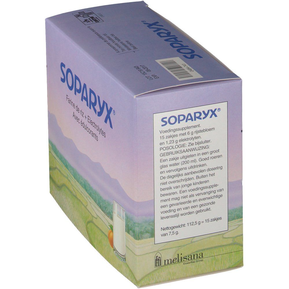 Soparyx Reismehl + Electrolyten mit Süßstoff