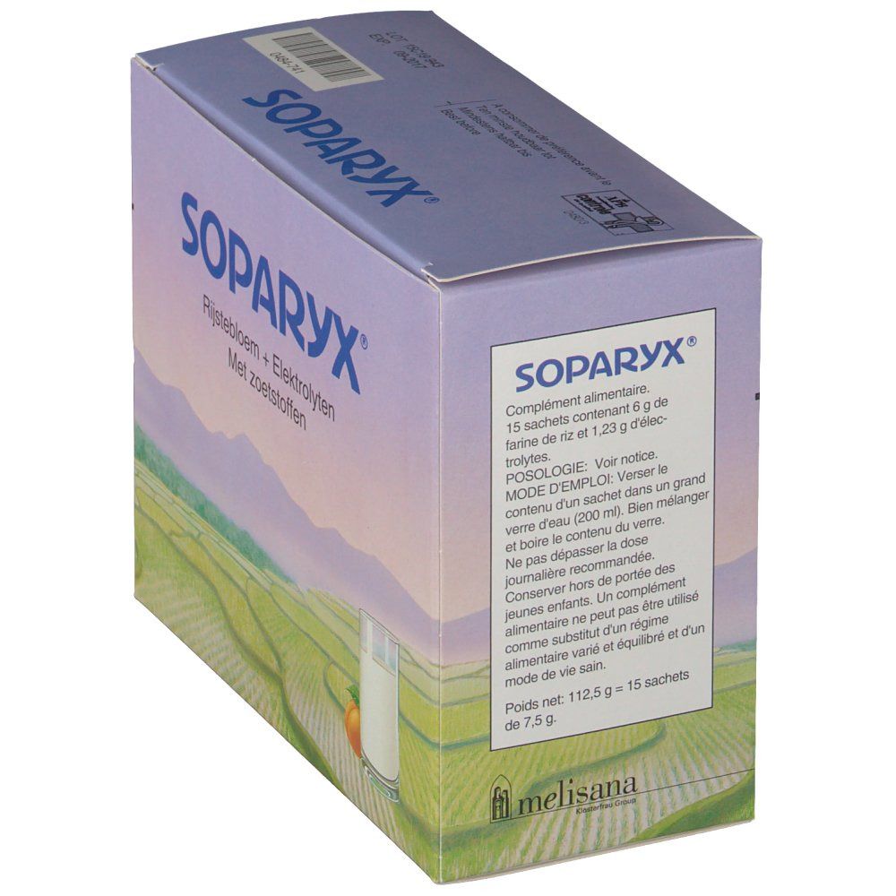 Soparyx Reismehl + Electrolyten mit Süßstoff