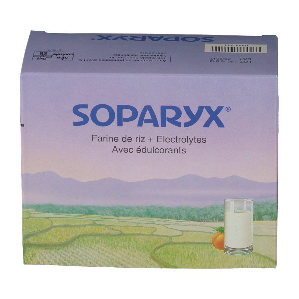 Soparyx Reismehl + Electrolyten mit Süßstoff