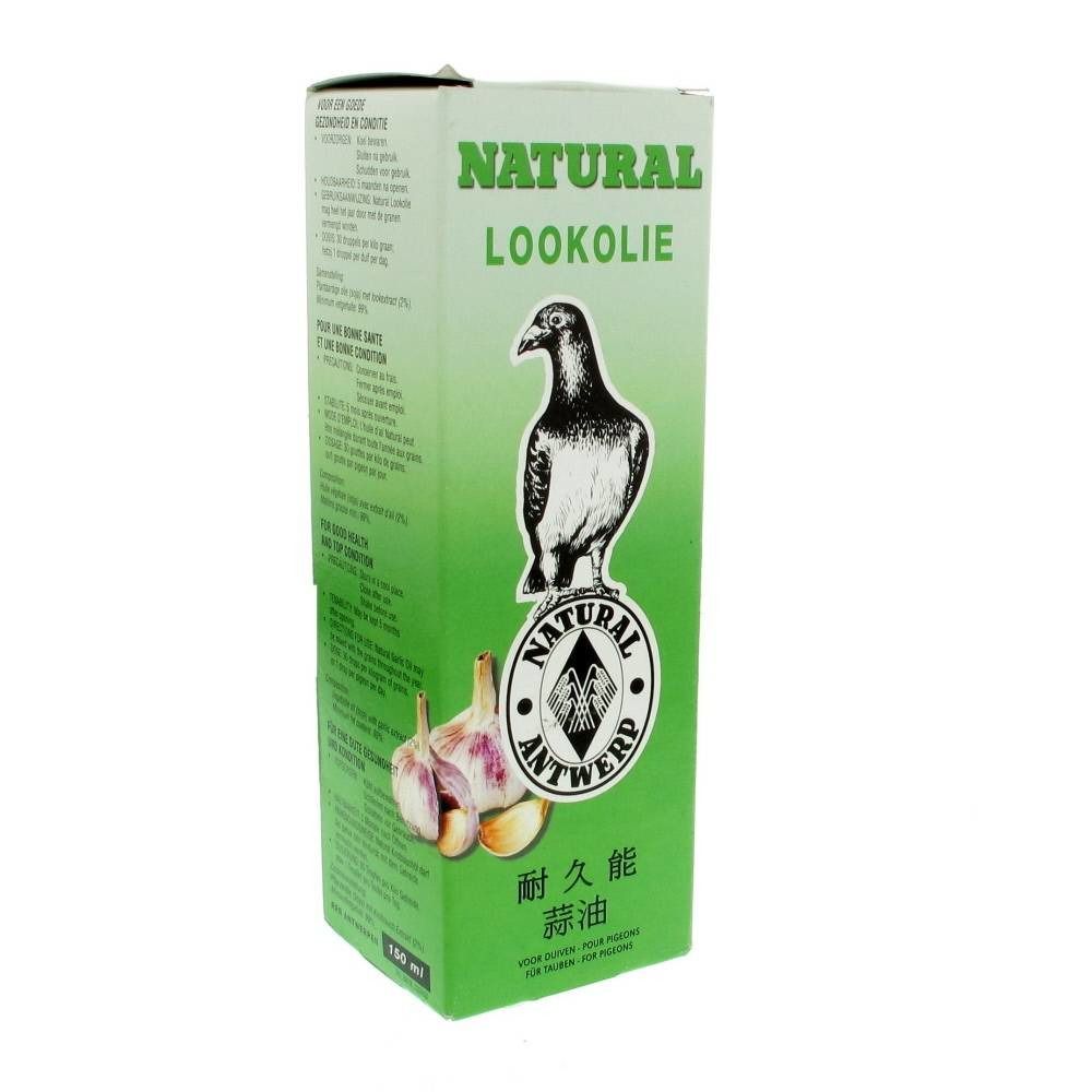 Natürliches Knoblauch-Öl für Tauben
