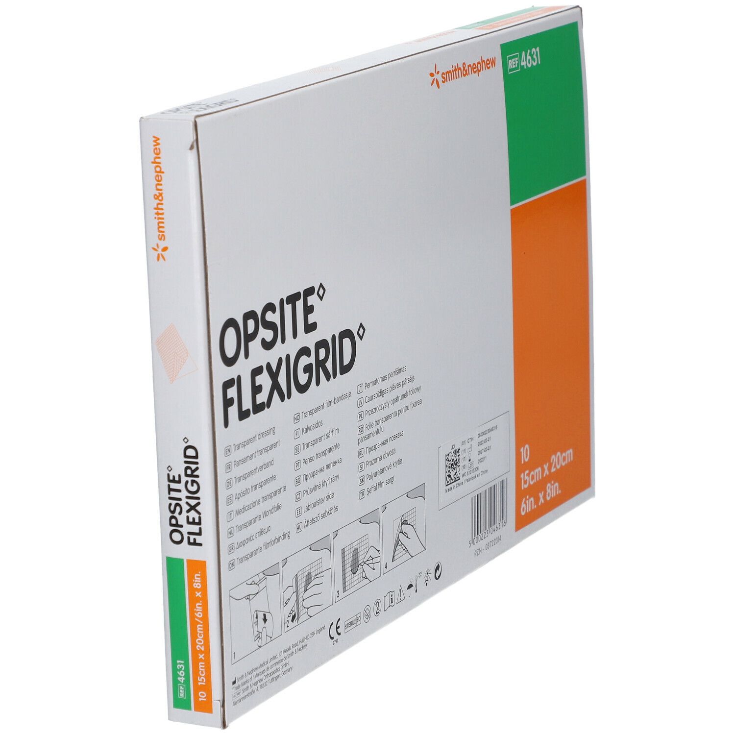 smith & nephew OPSITE FLEXIGRID 15 x 20 cm