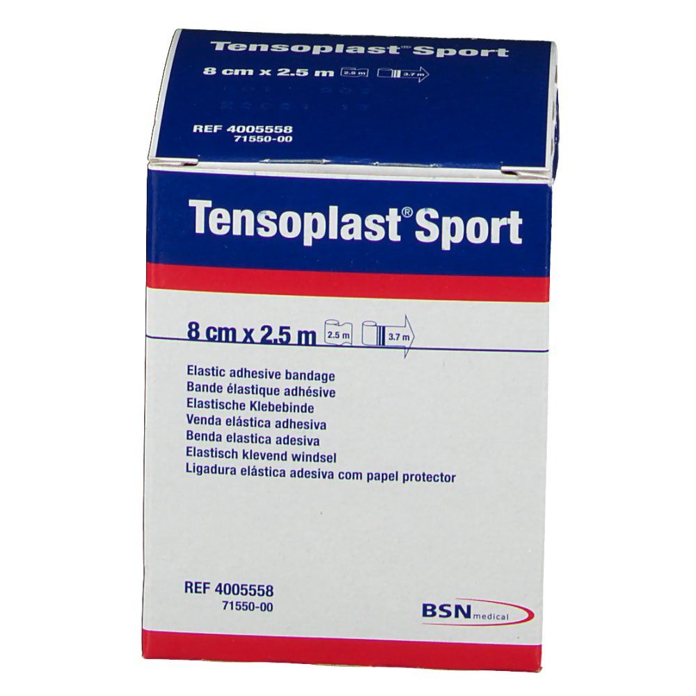 Tensoplast® Sport Elastische Klebebinde 8 cm x 2,5 m