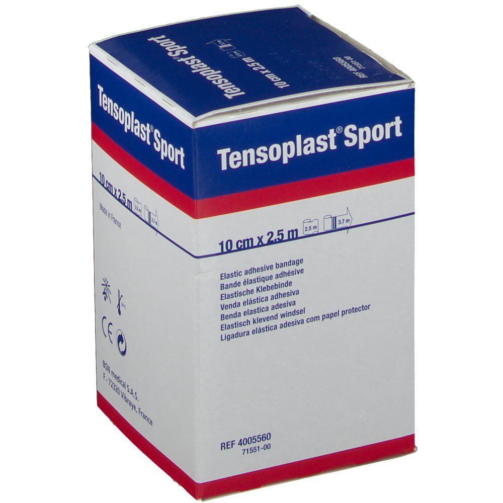Tensoplast® Sport Elastische Klebebinde 10 cm x 2,5 m