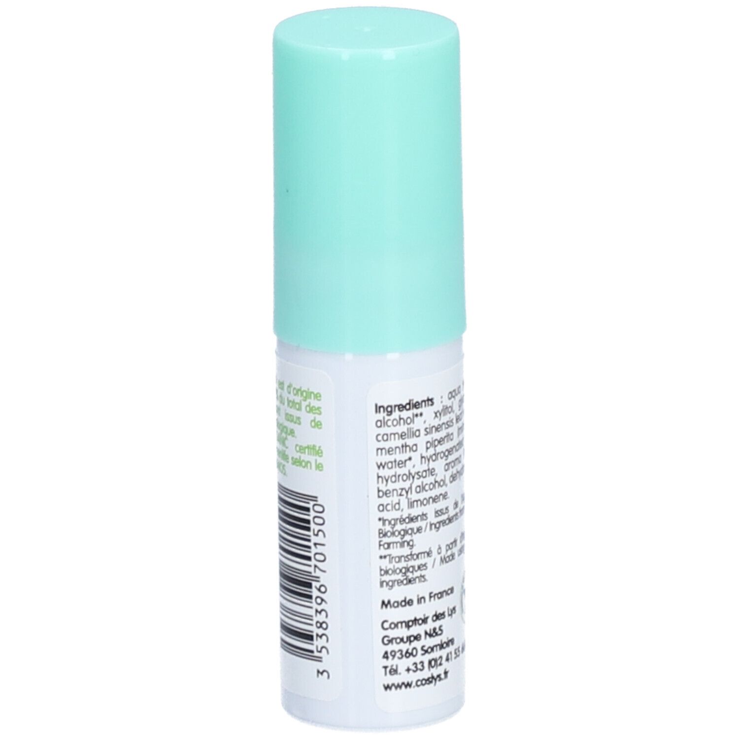 COSLYS SPR HALEINE FRAICHE BIO15ML