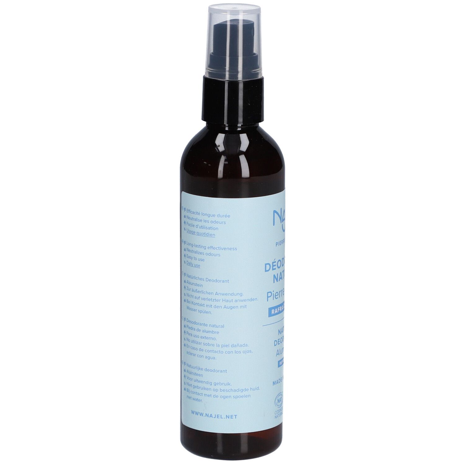 Najel Deodorant Pierre D Alun Naturel Spray 125ml