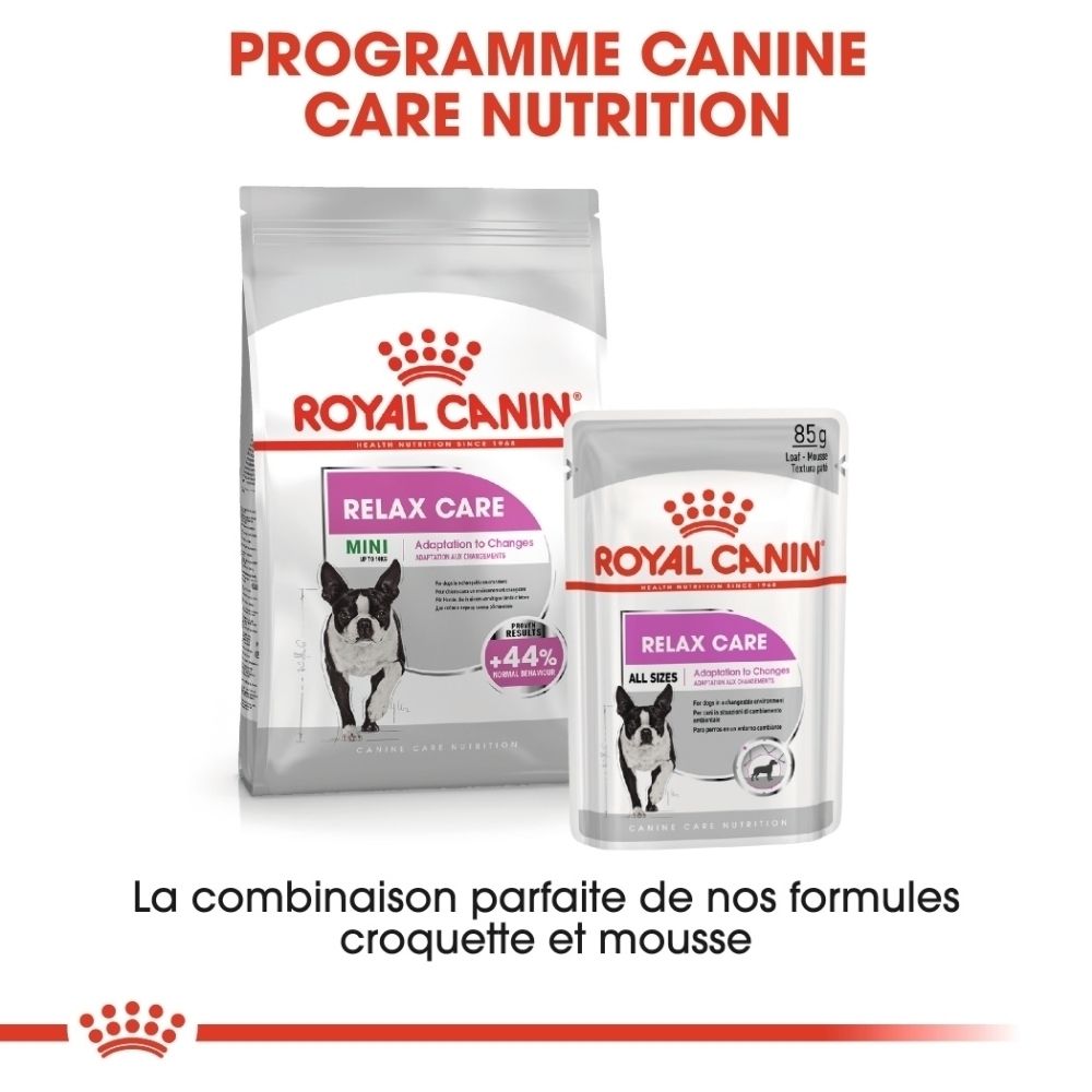 Royal Canin Relax Care Hundefutter: Trockenfutter und Nassfutter für Hunde.