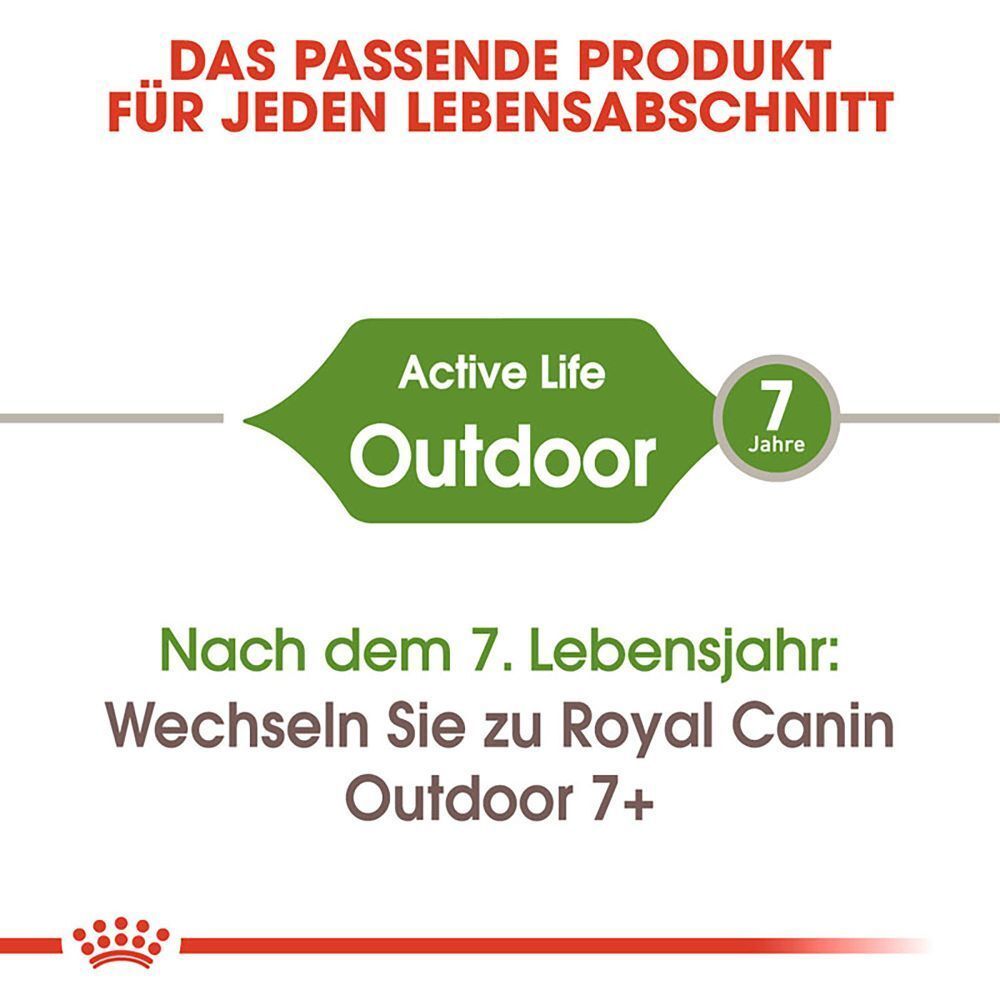Royal Canin Futter für Hunde ab 7 Jahren, "Active Life Outdoor 7+".