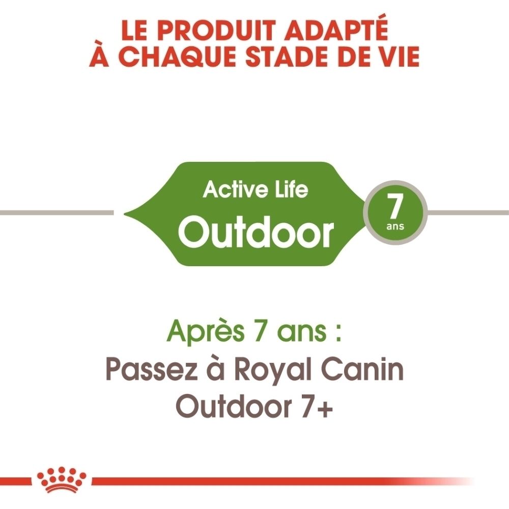 Produktinformation: Active Life Outdoor, für Hunde ab 7 Jahren.