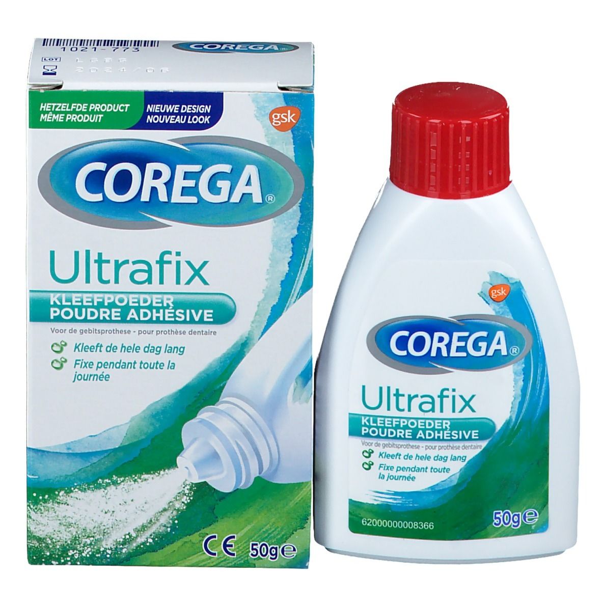 COREGA® Ultrafix Haftpulver 40 g - Redcare Apotheke