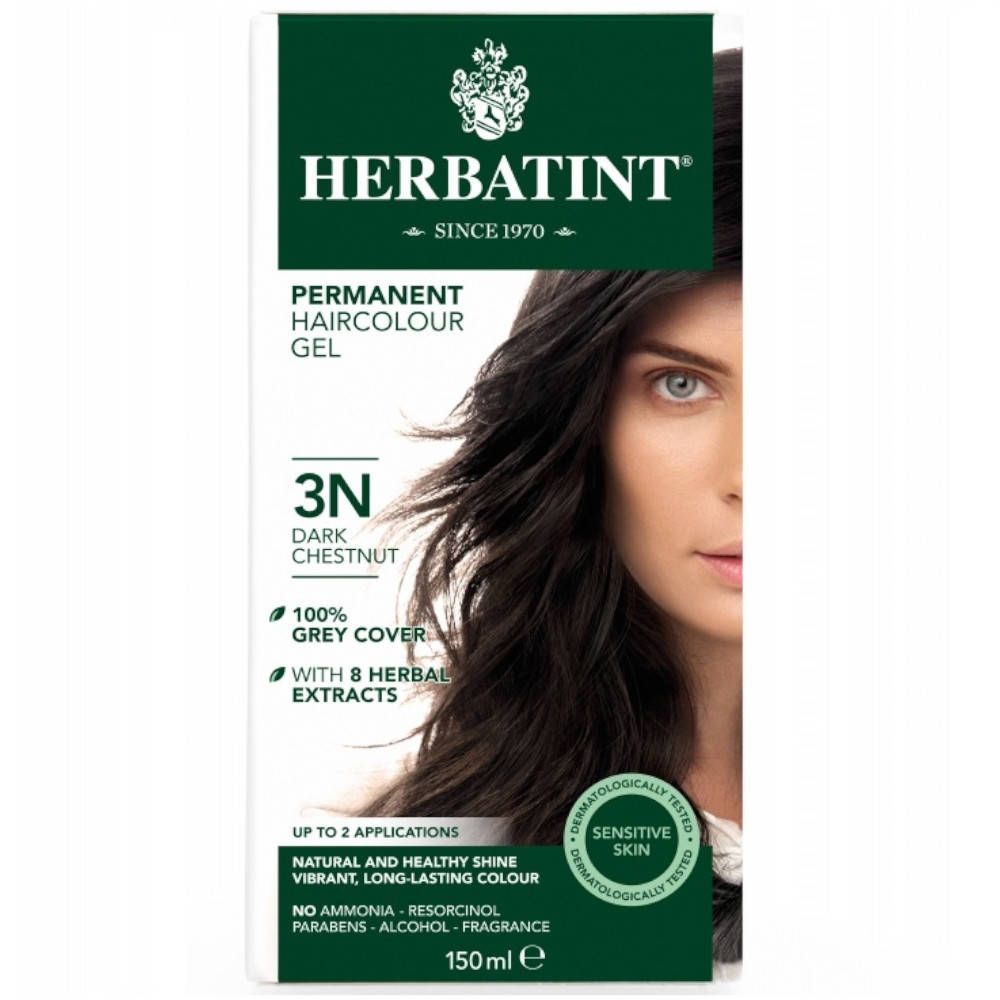 HERBATINT® 3N golden Kastanienbraun golden Blond permanent Haar Coloration