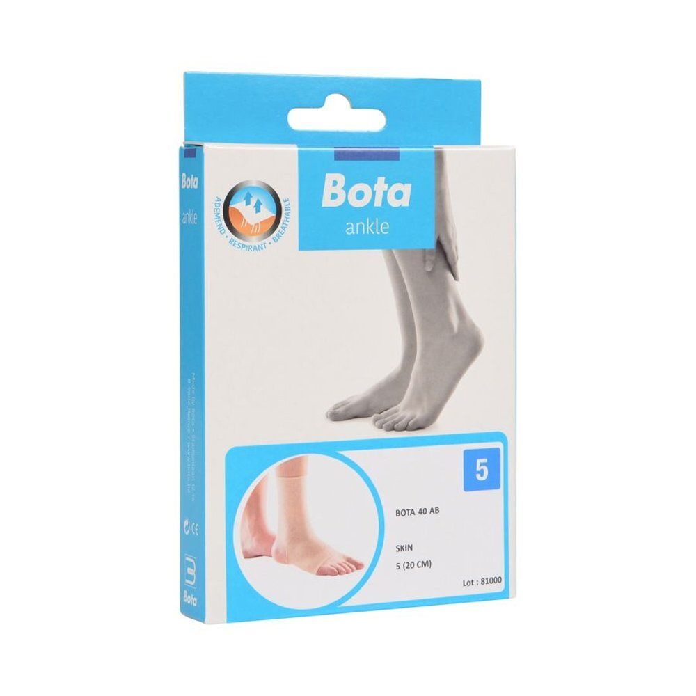 Verpackung für eine beige Bota Knöchelbandage, Größe 5 (20 cm).