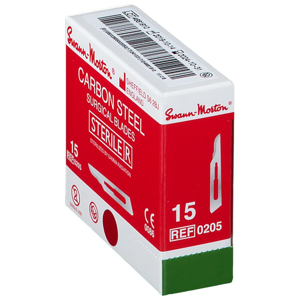 Einweg-Skalpellklingen Fig. 10 – 100 Stück, Steril Einzeln Verpackt, Von B. Braun (Made In Germany)