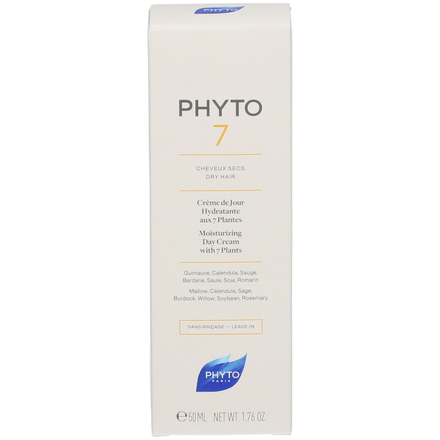 PHYTO PHYTO 7 Crème de Jour Hydratante Cheveux secs