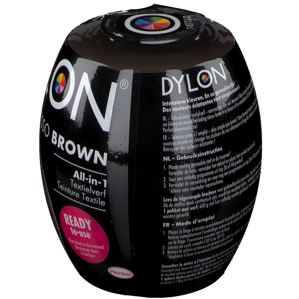 Dylon® Couleur du tissu pour la machine à laver Espresso Brown