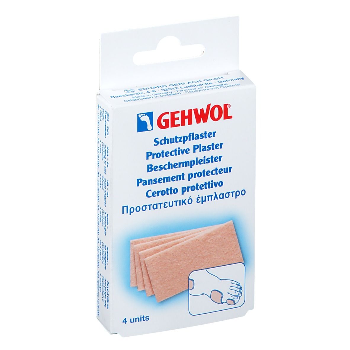 GEHWOL® Pansement protecteur épais à découper