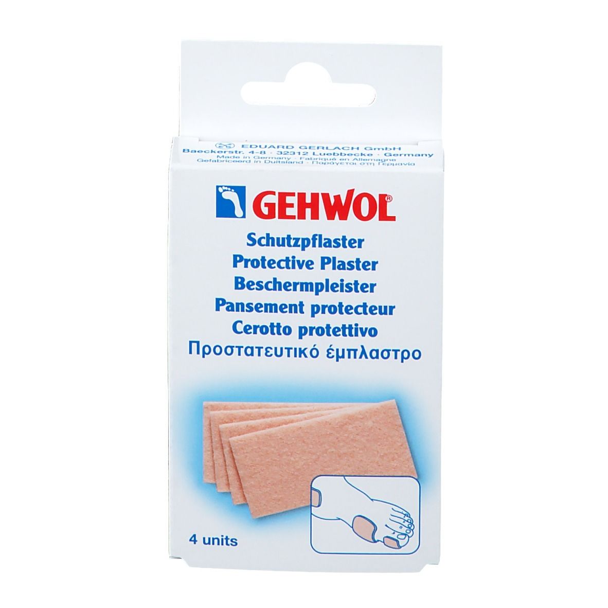 GEHWOL® Pansement protecteur épais à découper