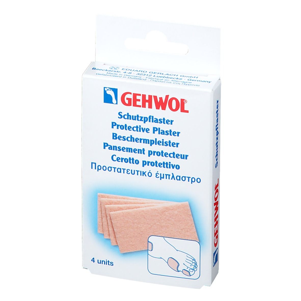 GEHWOL® Pansement protecteur épais à découper