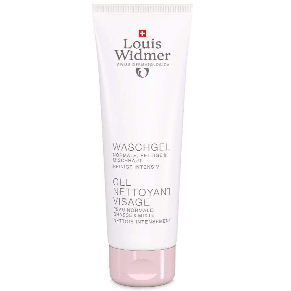 Louis Widmer Gel Nettoyant Visage légèrement parfumé