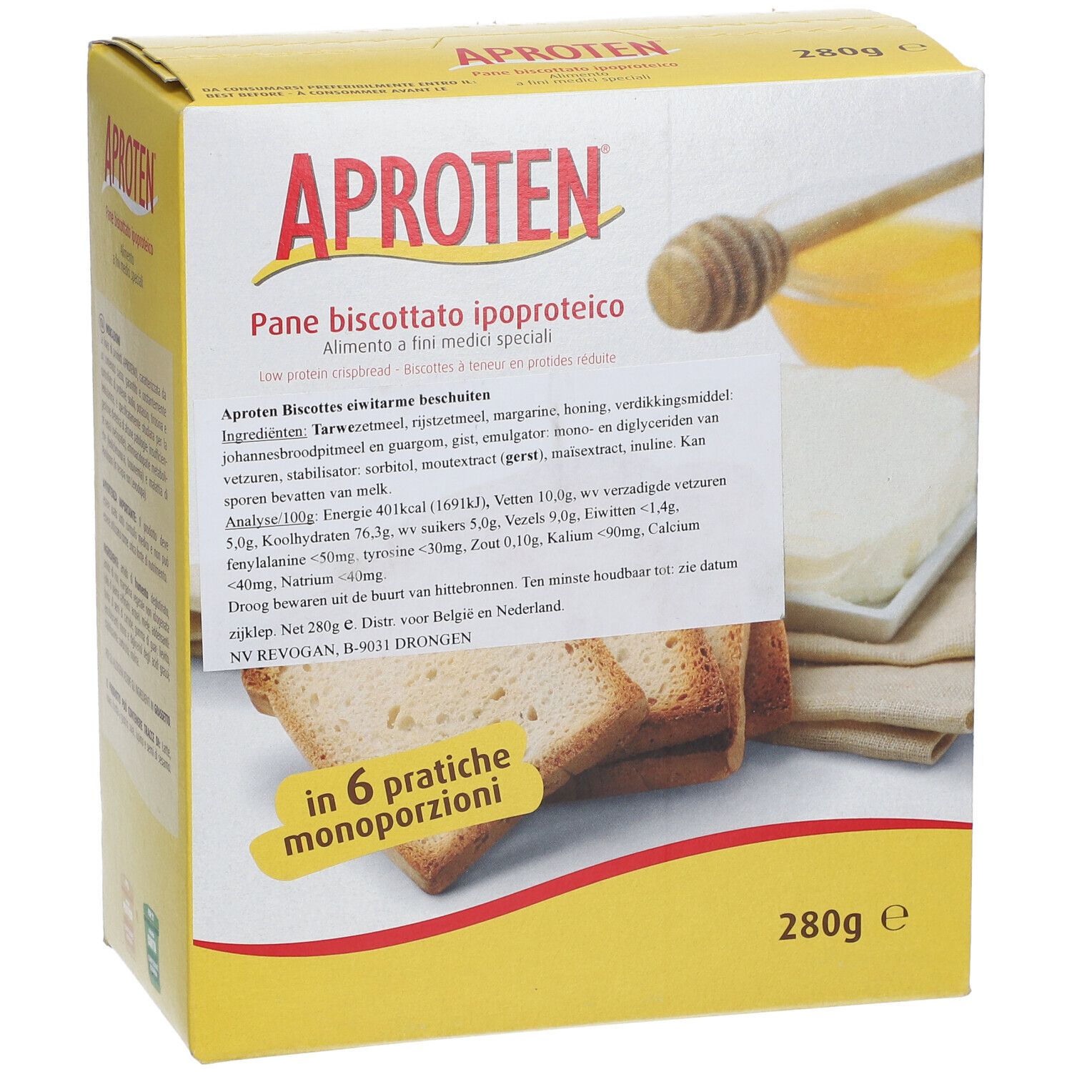 APROTEN® eiweißarme Zwieback
