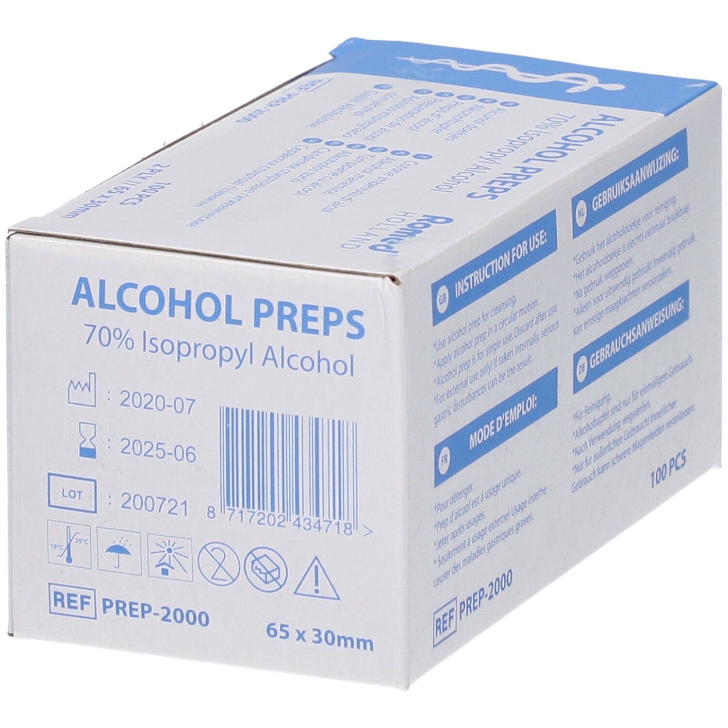 Sanaplast® Alkoholtupfer