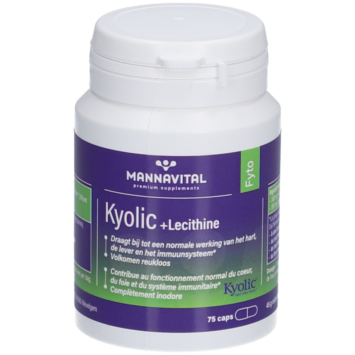 MannaVital Kyolic® + Lécithine