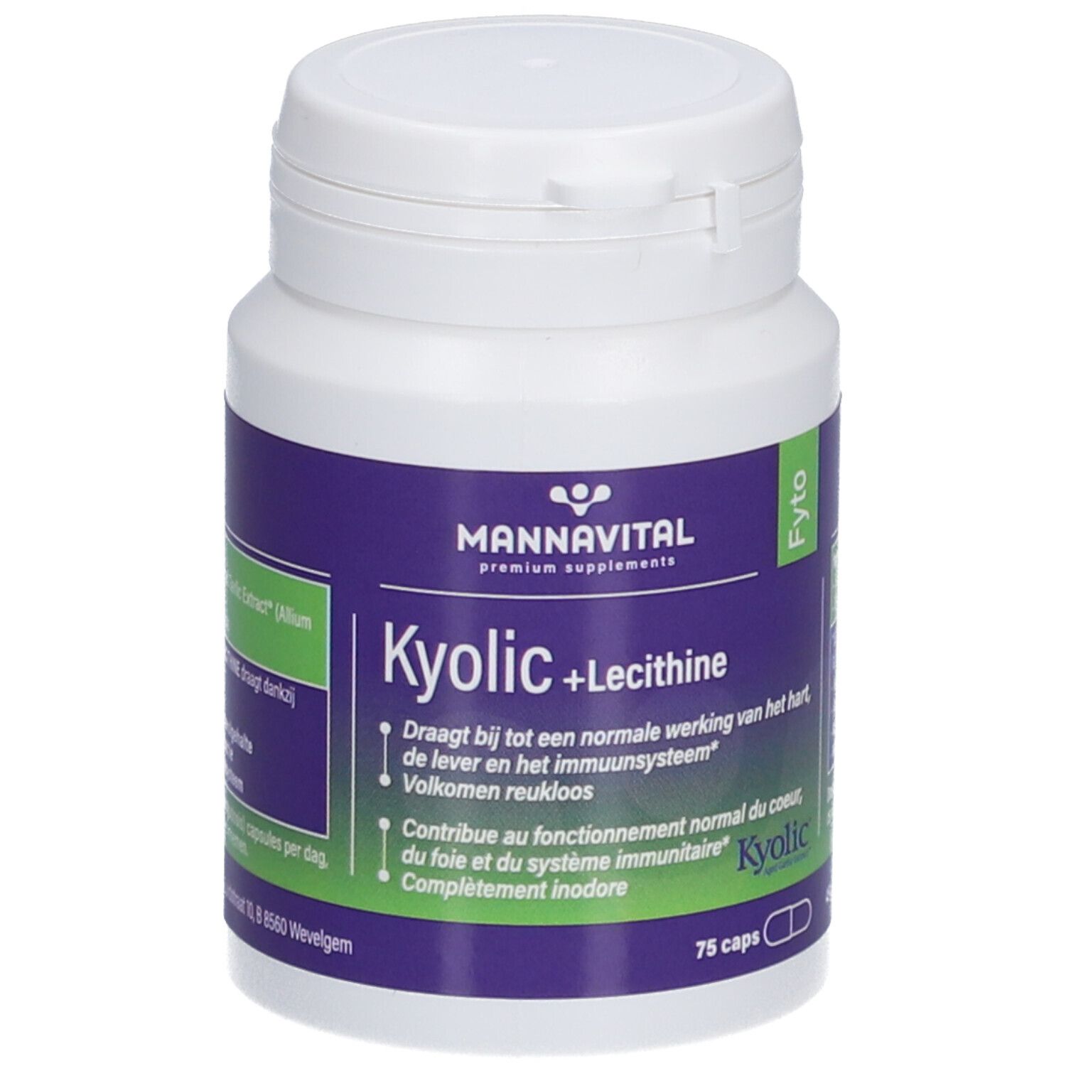 MannaVital Kyolic® + Lécithine